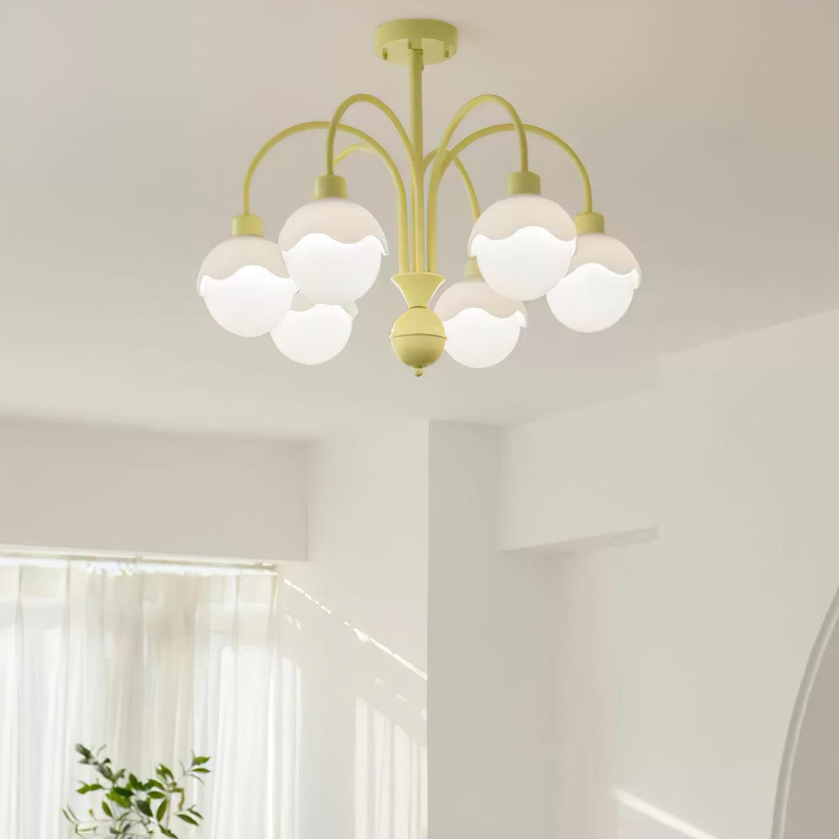 Quenella Glass Chandelier-Moonnatur