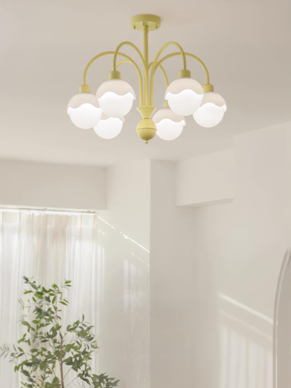 Quenella Glass Chandelier-Moonnatur