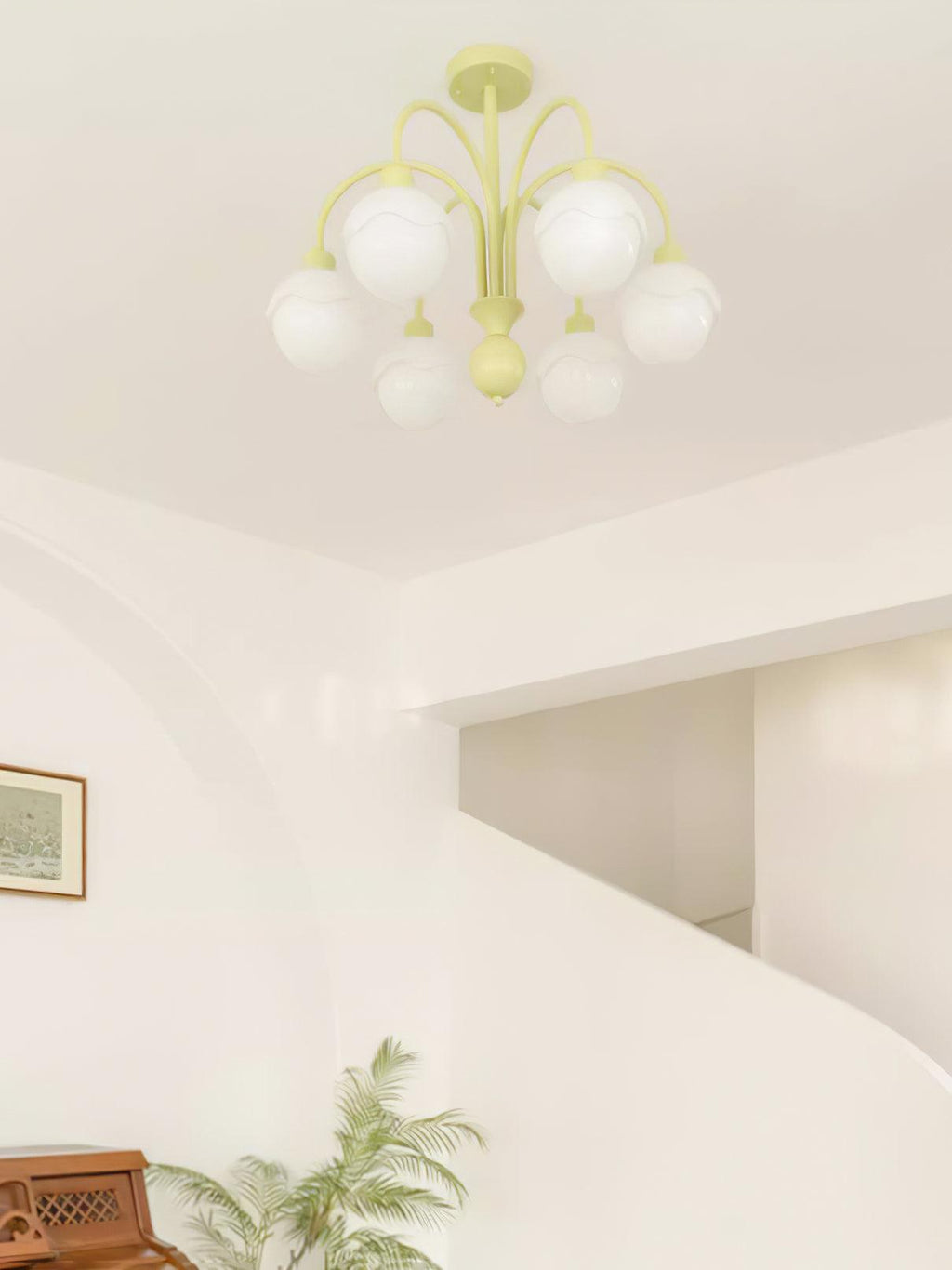 Quenella Glass Chandelier-Moonnatur