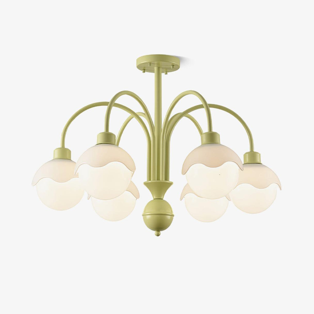 Quenella Glass Chandelier-Moonnatur