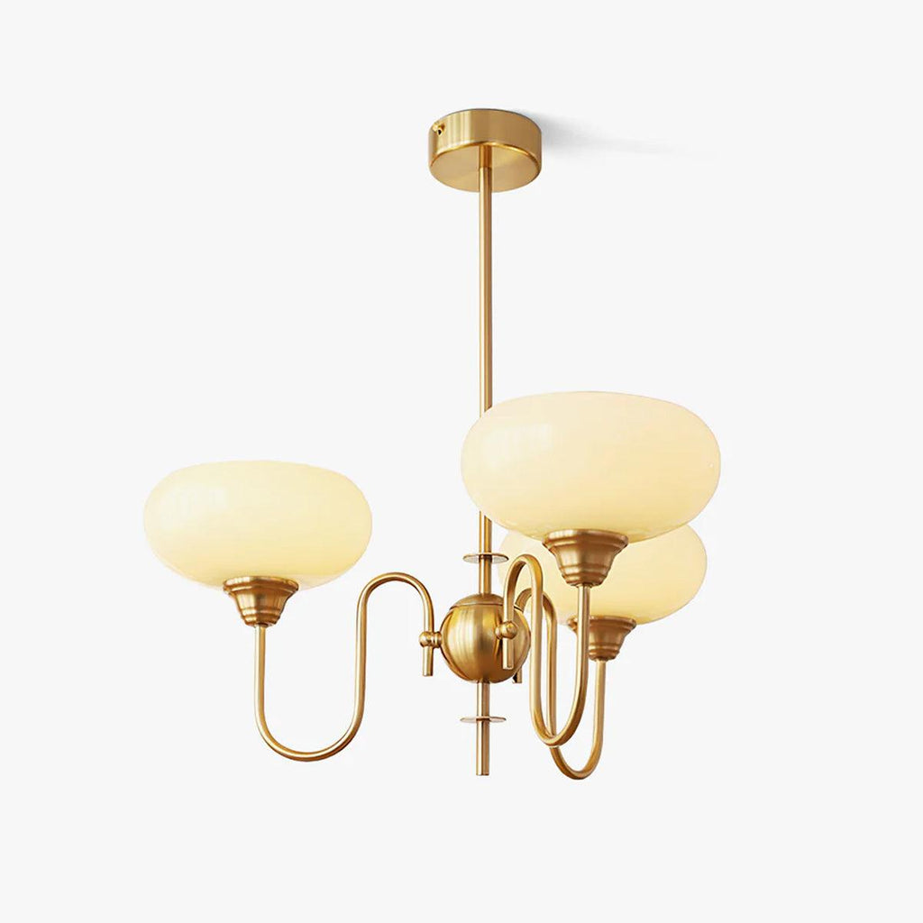 Noravia Glass Chandelier-Moonnatur