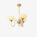 Noravia Glass Chandelier-Moonnatur