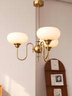 Noravia Glass Chandelier-Moonnatur
