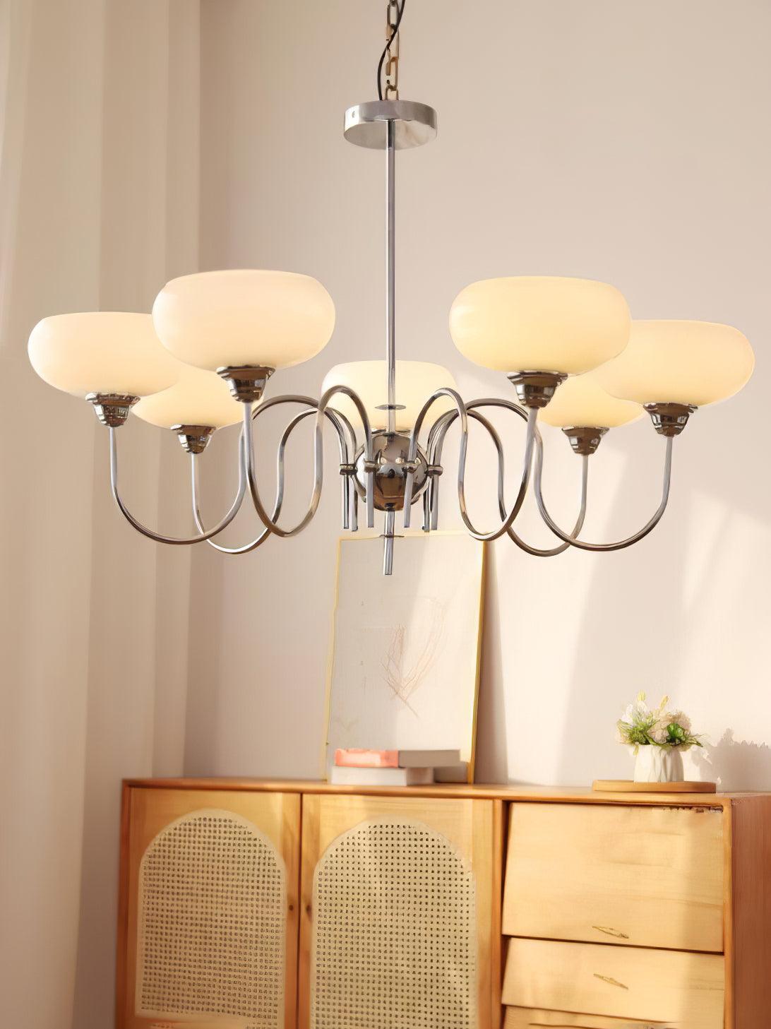 Noravia Glass Chandelier-Moonnatur