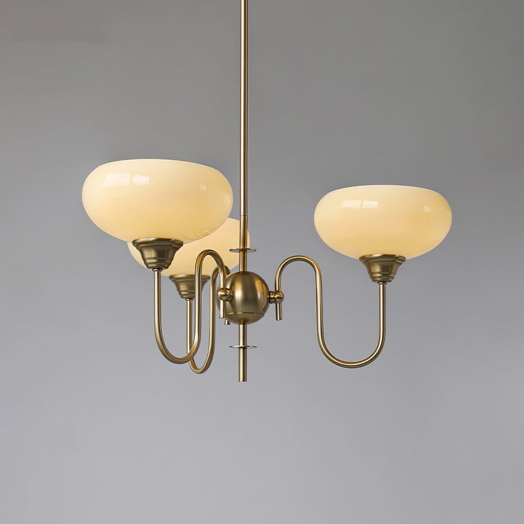 Noravia Glass Chandelier-Moonnatur