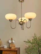 Noravia Glass Chandelier-Moonnatur