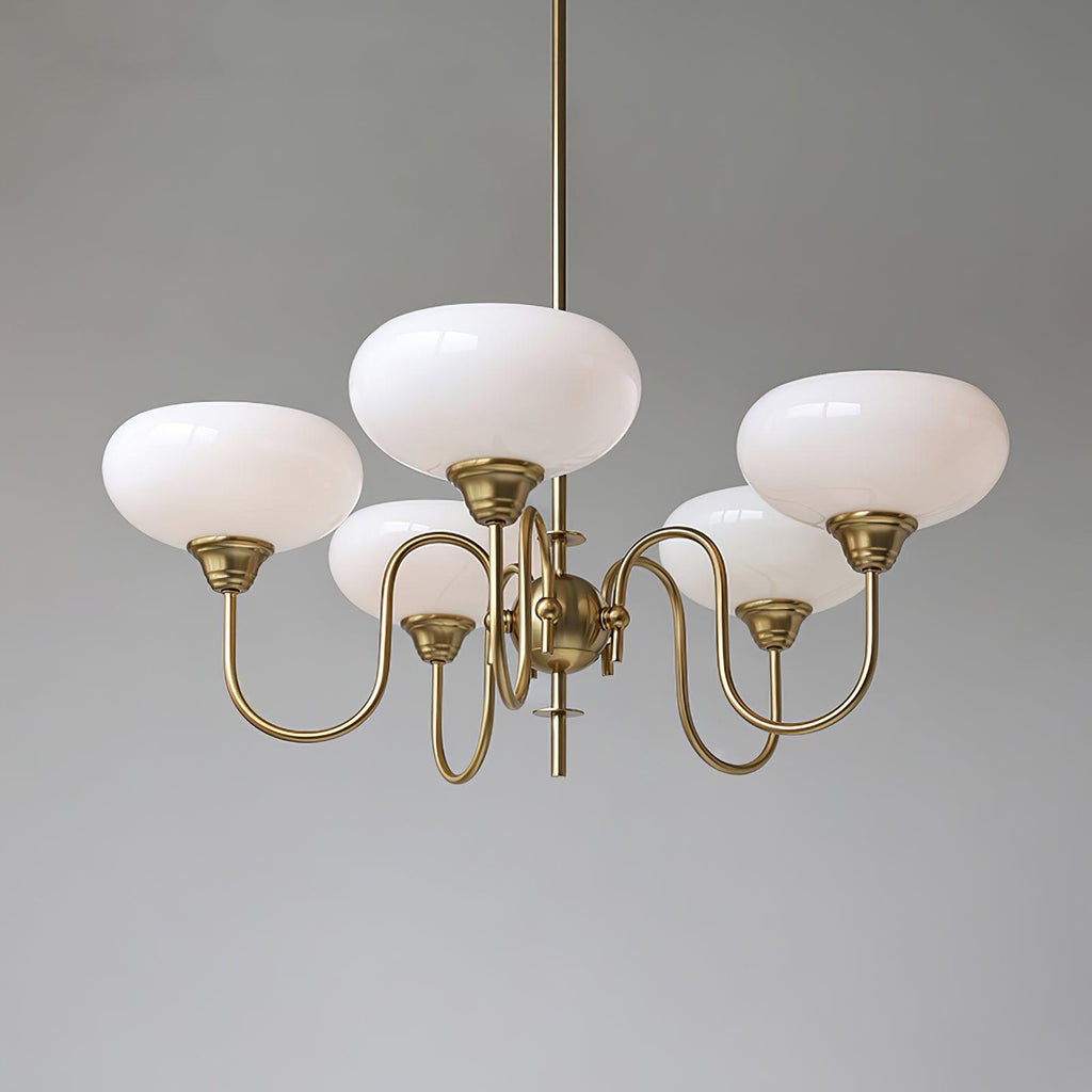 Noravia Glass Chandelier-Moonnatur