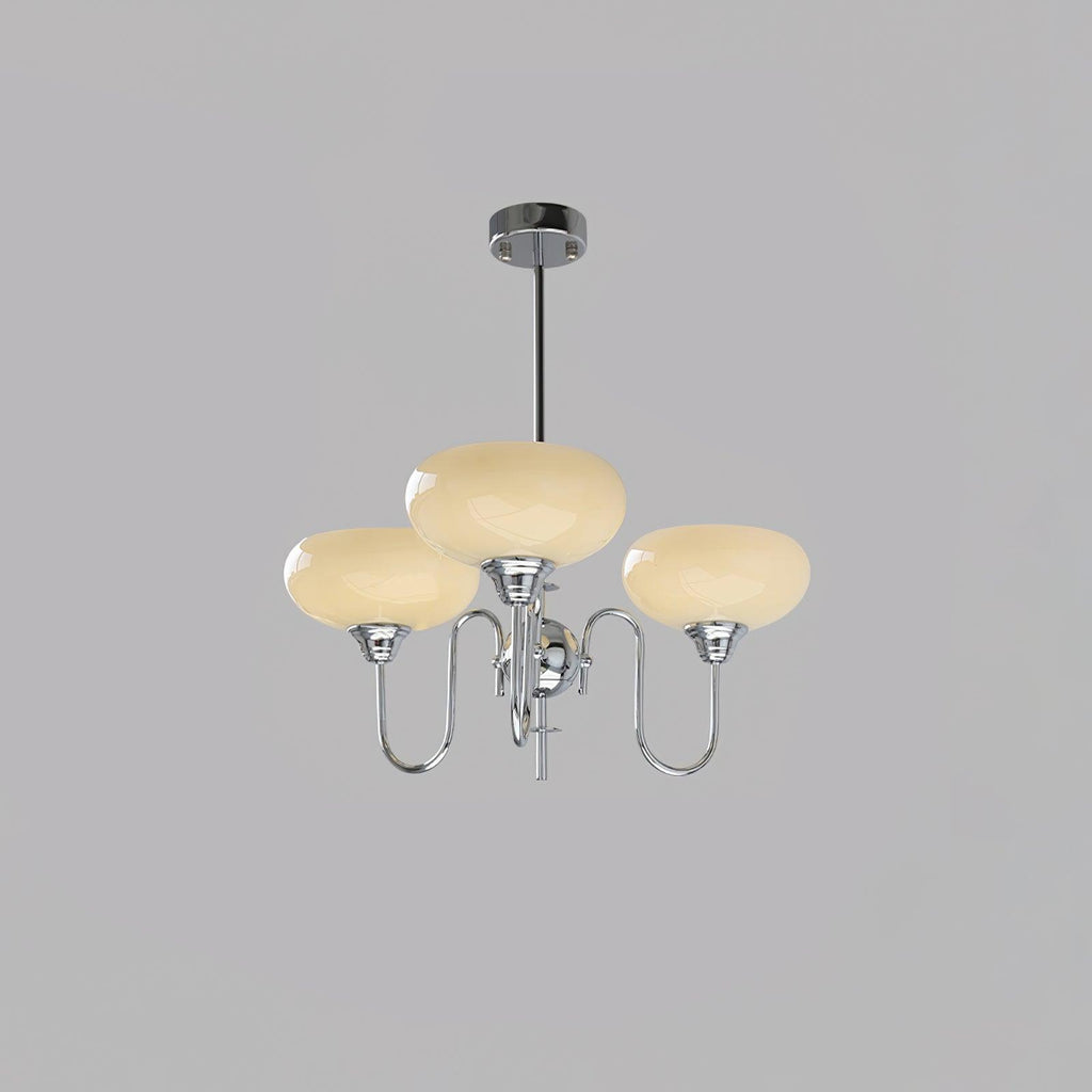 Noravia Glass Chandelier-Moonnatur