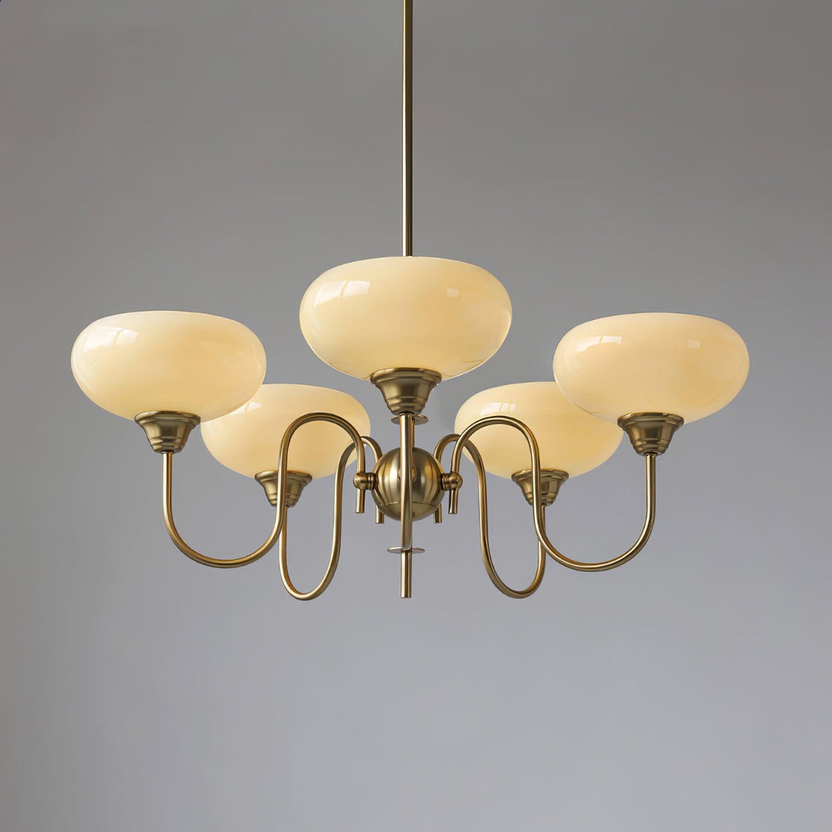 Noravia Glass Chandelier-Moonnatur