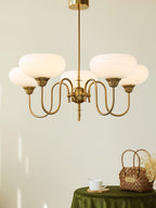 Noravia Glass Chandelier-Moonnatur