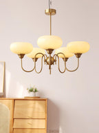 Noravia Glass Chandelier-Moonnatur