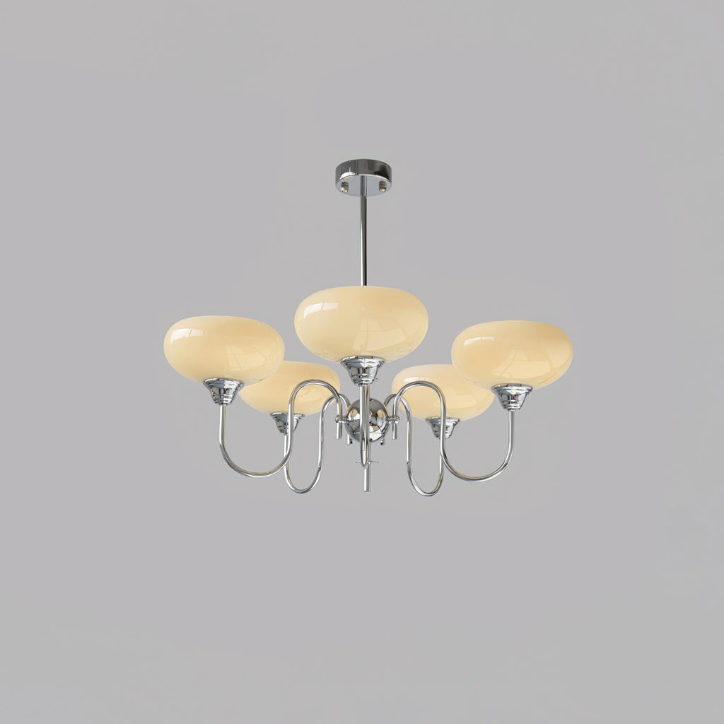 Noravia Glass Chandelier-Moonnatur
