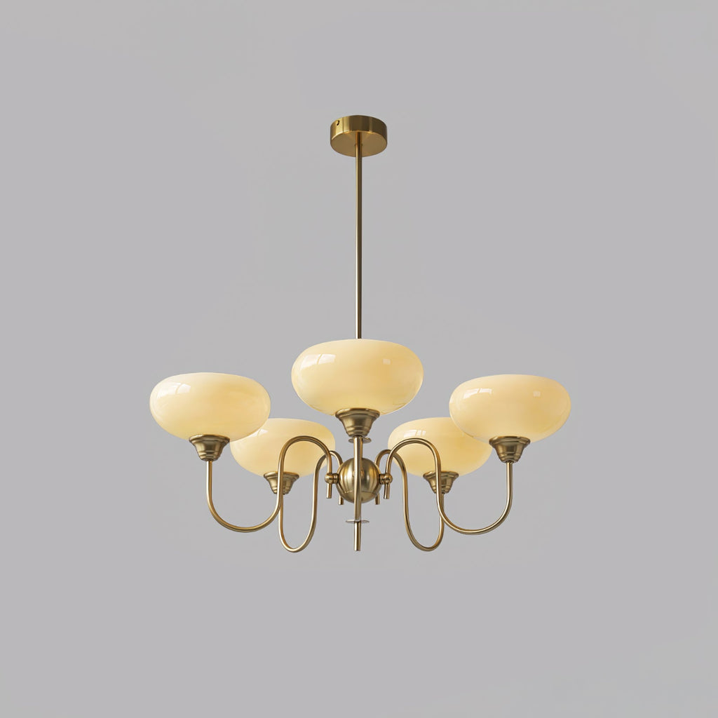 Noravia Glass Chandelier-Moonnatur