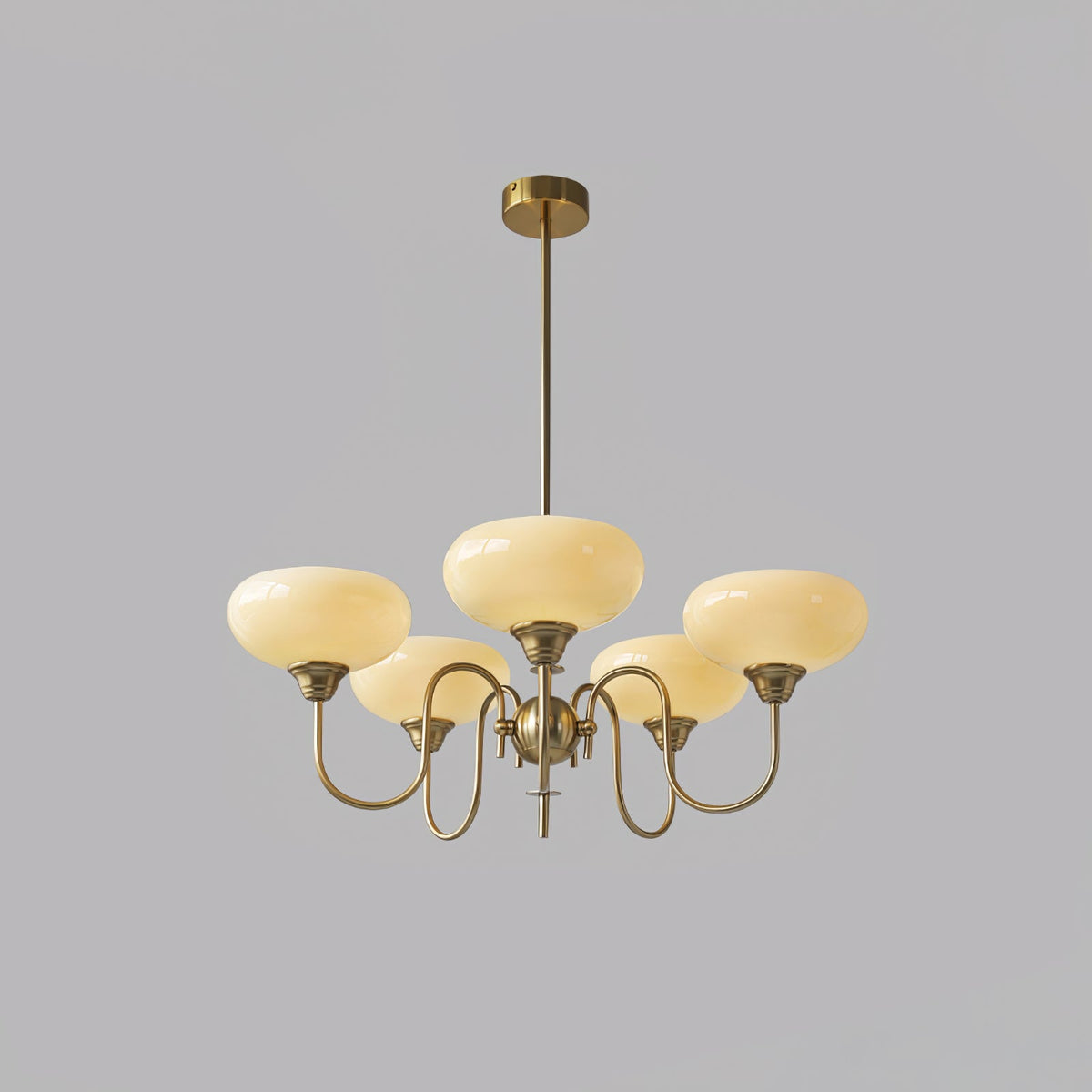Noravia Glass Chandelier-Moonnatur