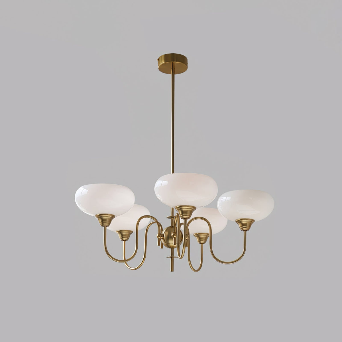 Noravia Glass Chandelier-Moonnatur