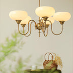 Noravia Glass Chandelier-Moonnatur