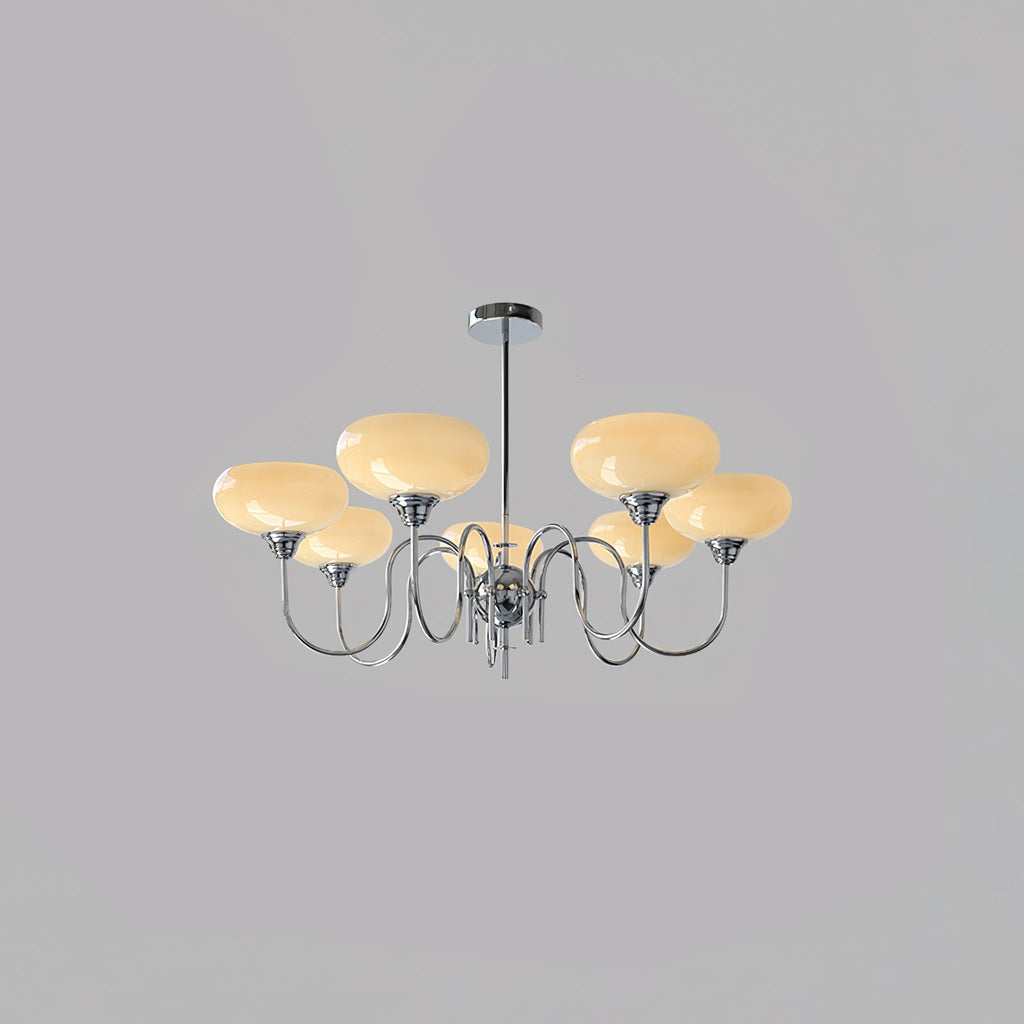 Noravia Glass Chandelier-Moonnatur
