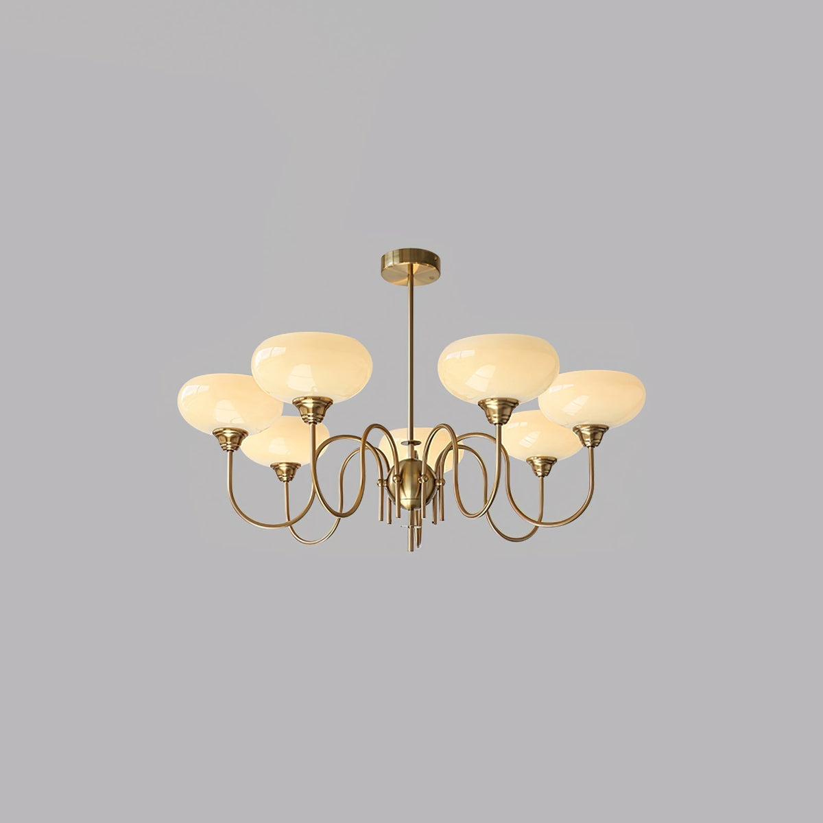 Noravia Glass Chandelier-Moonnatur