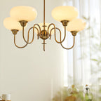 Noravia Glass Chandelier-Moonnatur