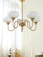 Noravia Glass Chandelier-Moonnatur