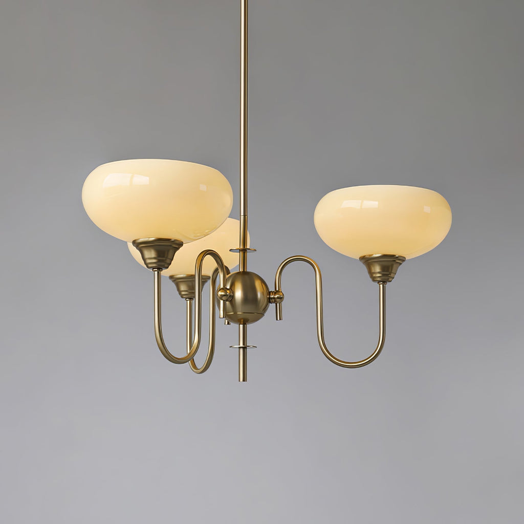 Noravia Glass Chandelier-Moonnatur