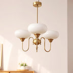 Noravia Glass Chandelier-Moonnatur