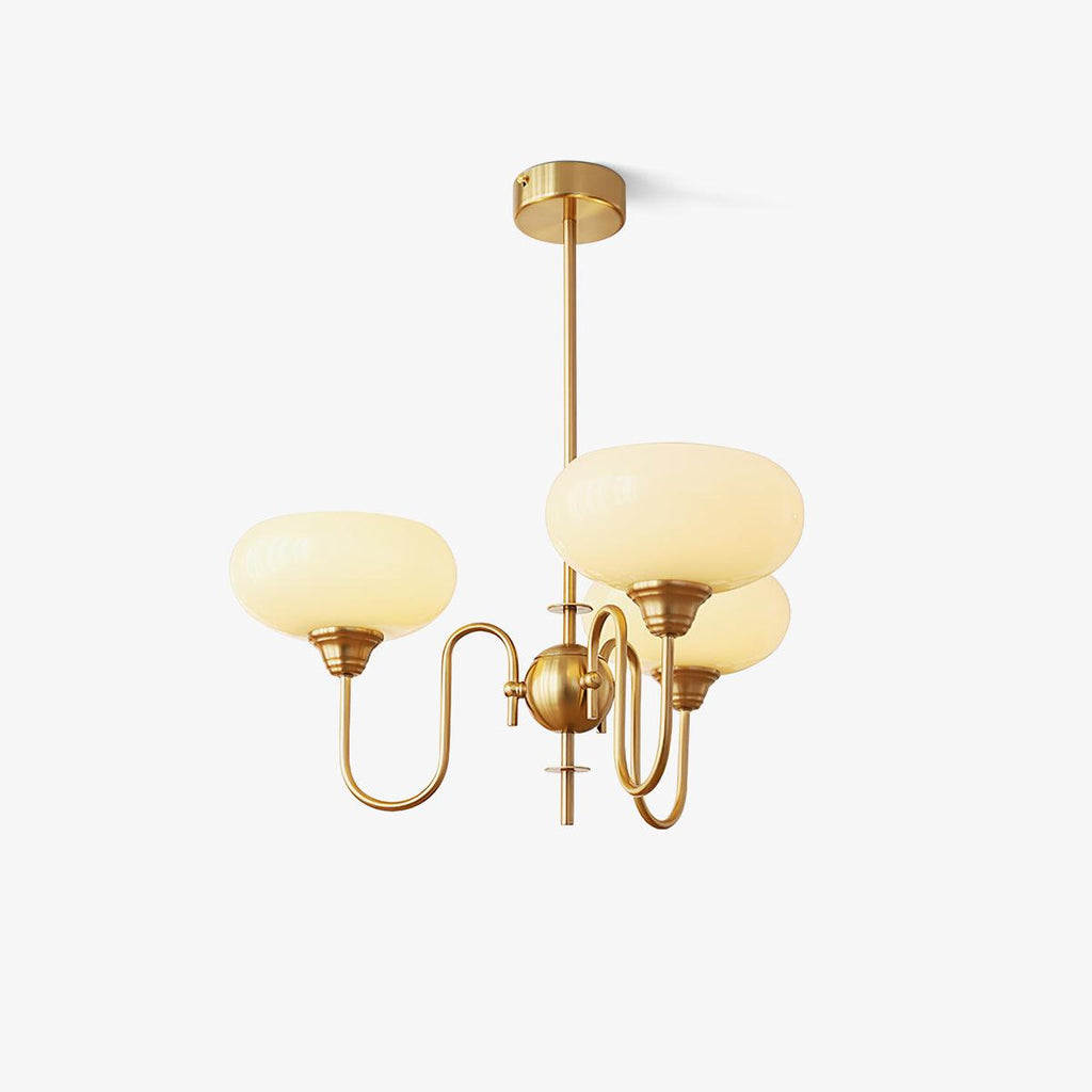Noravia Glass Chandelier-Moonnatur