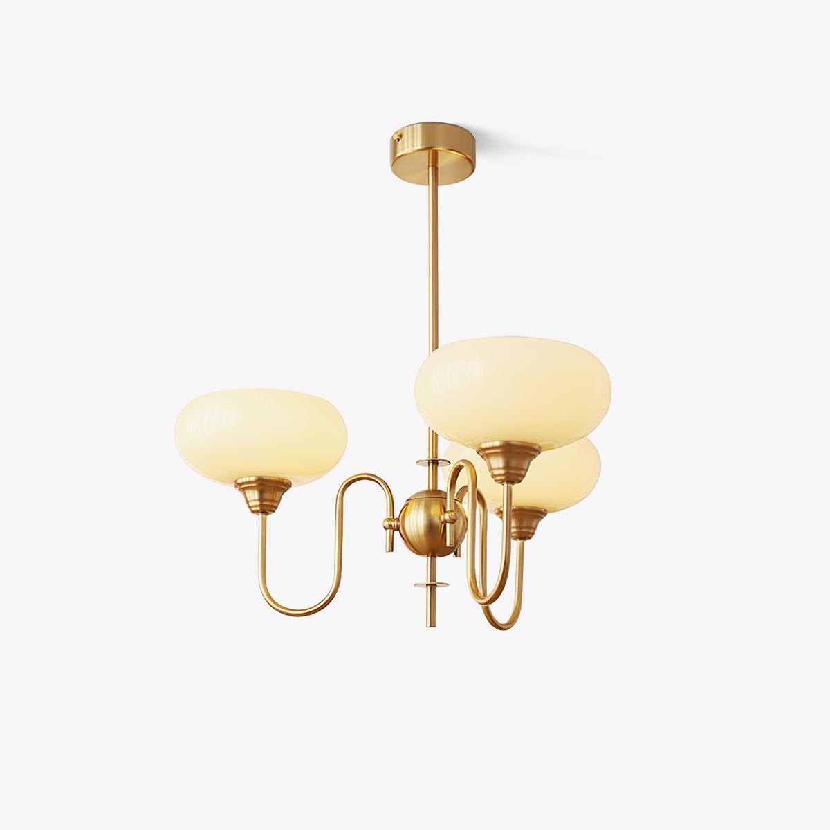 Noravia Glass Chandelier-Moonnatur