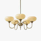 Noravia Glass Chandelier-Moonnatur