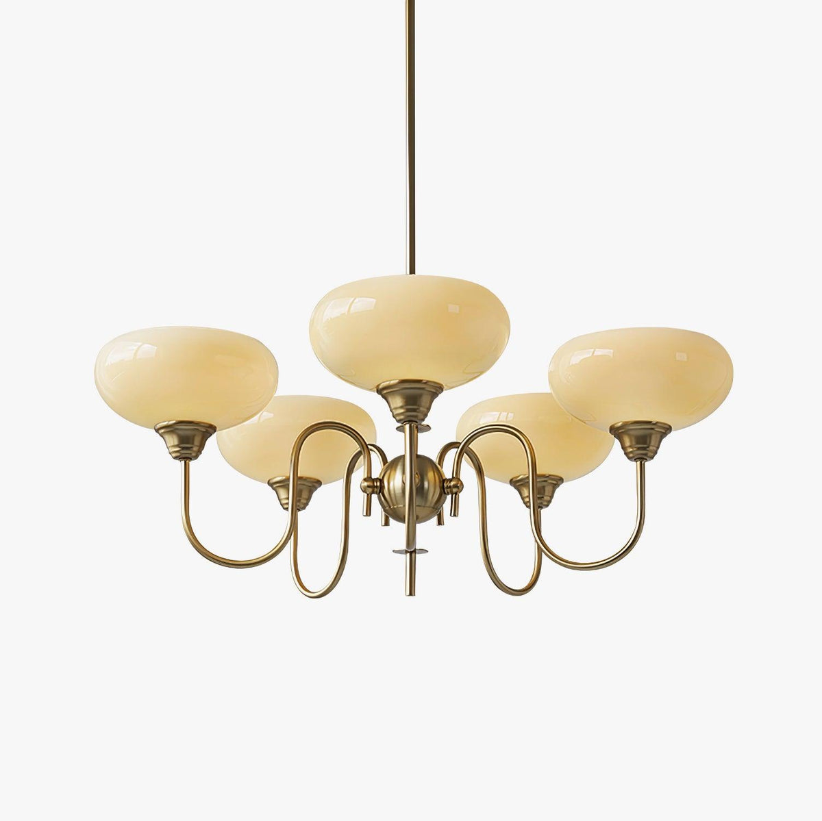 Noravia Glass Chandelier-Moonnatur