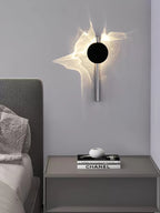 Luvella Steel Wall Light-Moonnatur