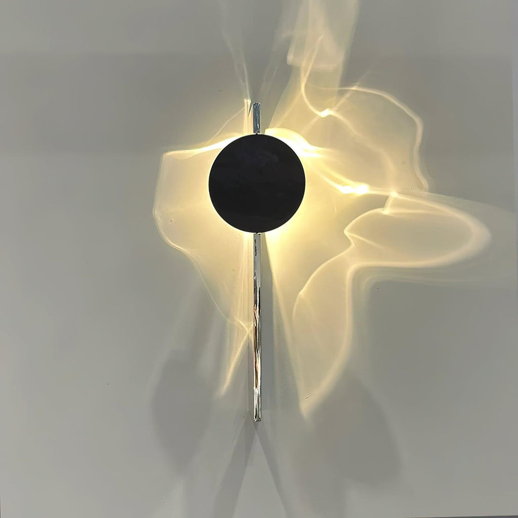Luvella Steel Wall Light-Moonnatur