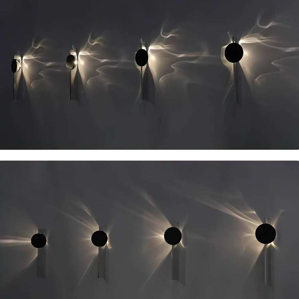 Luvella Steel Wall Light-Moonnatur
