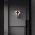 Luvella Steel Wall Light-Moonnatur