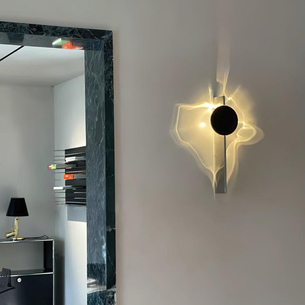 Luvella Steel Wall Light-Moonnatur