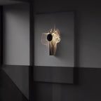 Luvella Steel Wall Light-Moonnatur