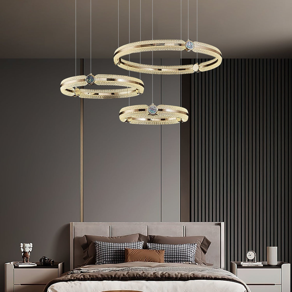Vareniel Aluminium Chandelier-Moonnatur