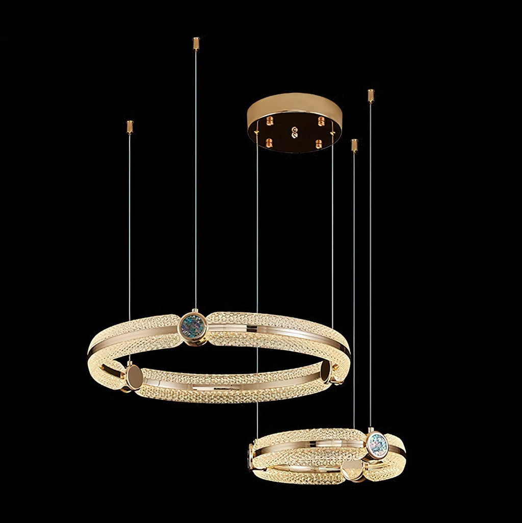 Vareniel Aluminium Chandelier-Moonnatur