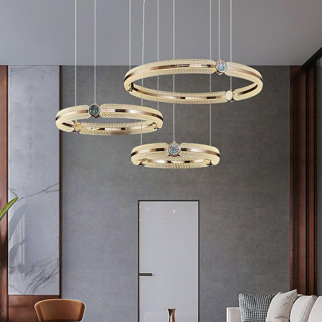 Vareniel Aluminium Chandelier-Moonnatur