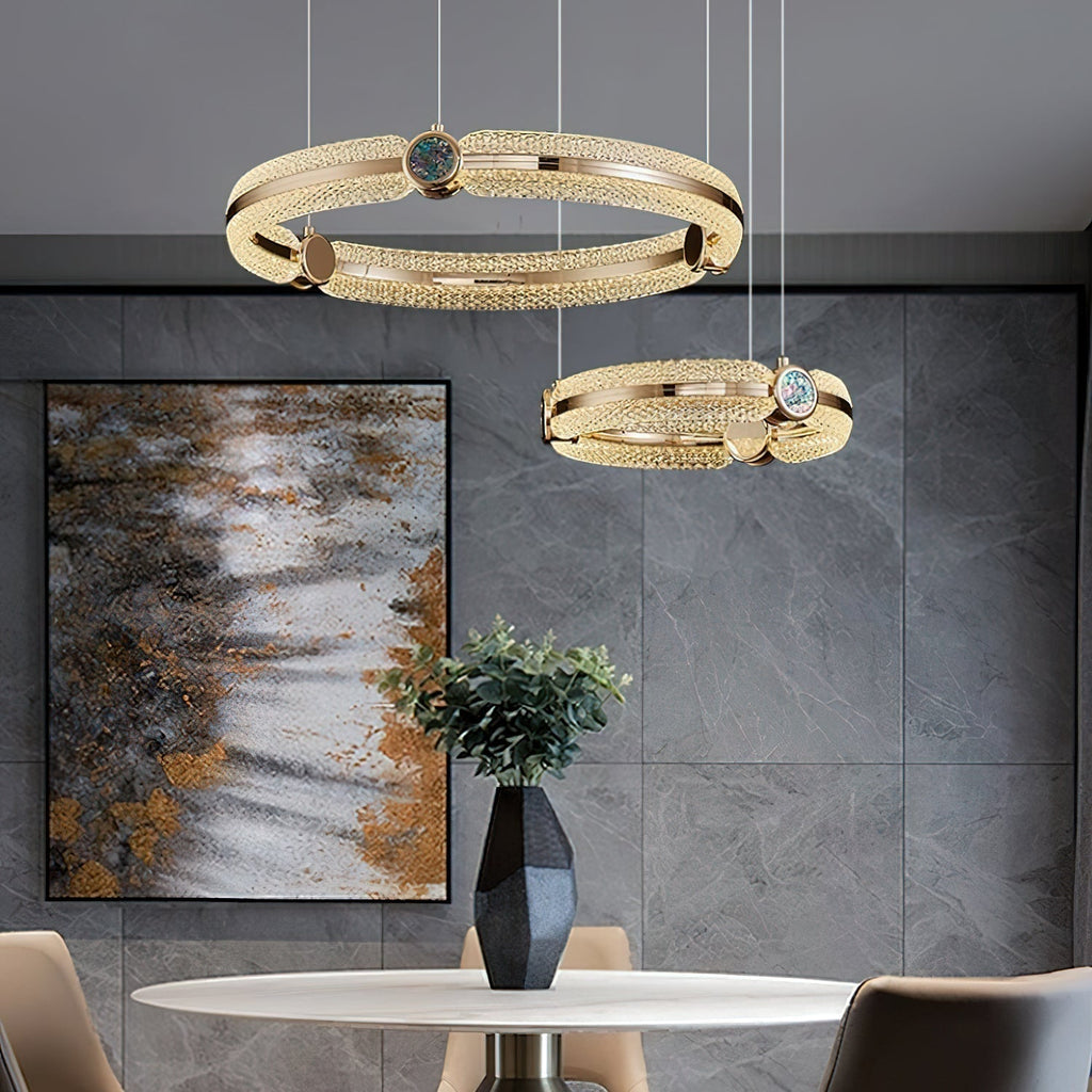 Vareniel Aluminium Chandelier-Moonnatur
