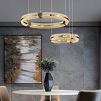 Vareniel Aluminium Chandelier-Moonnatur
