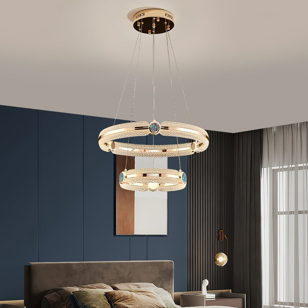Vareniel Aluminium Chandelier-Moonnatur
