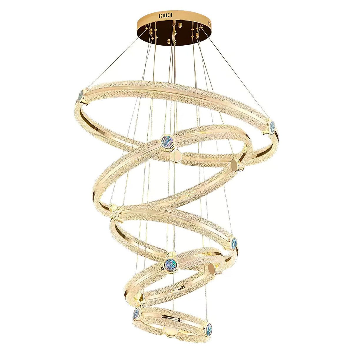 Vareniel Aluminium Chandelier-Moonnatur