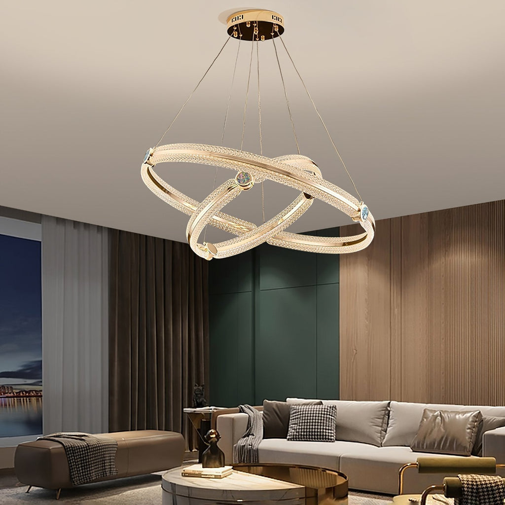 Vareniel Aluminium Chandelier-Moonnatur