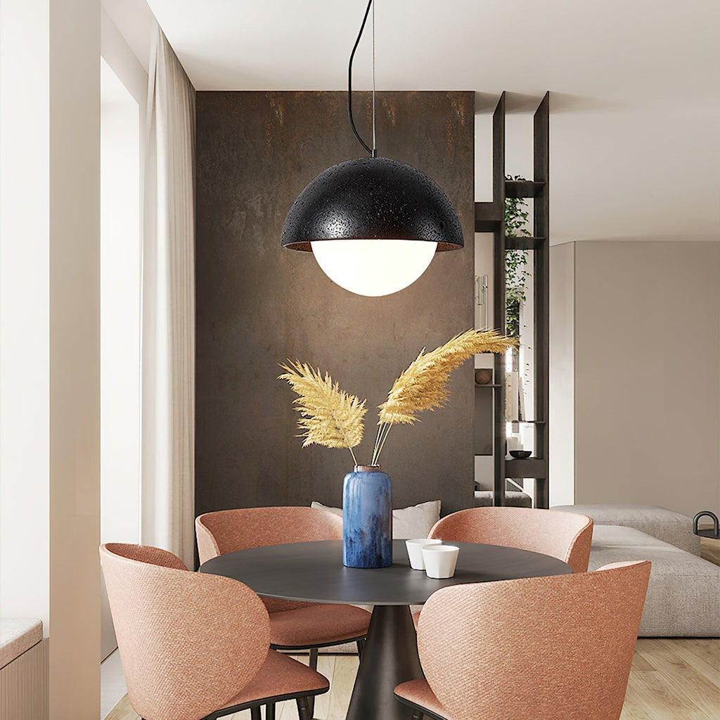 Ordeleth Travertine Pendant Light-Moonnatur