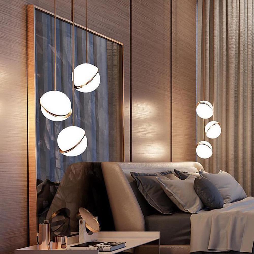 Olivra Acrylic Pendant Lamp-Moonnatur