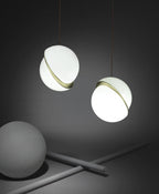 Olivra Acrylic Pendant Lamp-Moonnatur