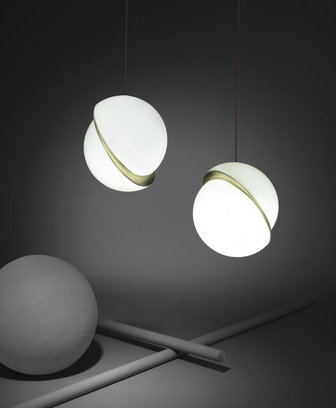 Olivra Acrylic Pendant Lamp-Moonnatur