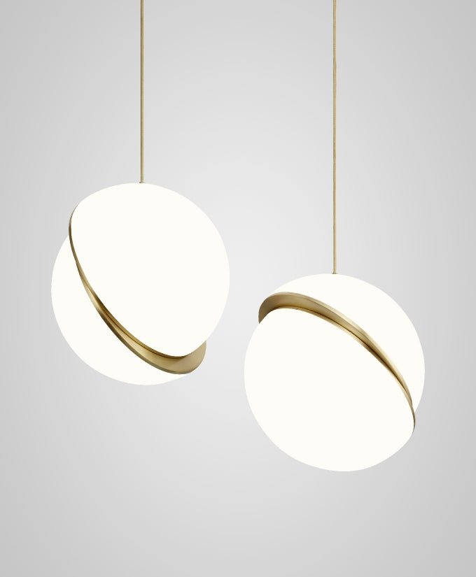 Olivra Acrylic Pendant Lamp-Moonnatur