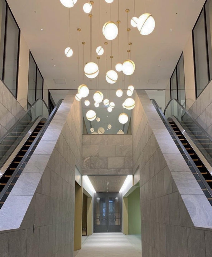 Olivra Acrylic Pendant Lamp-Moonnatur